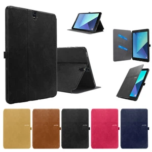 For Samsung Galaxy Tab A E S3 7.0/8.0/9.6/10.1" case Smart Cover Folio Leather - Picture 1 of 7