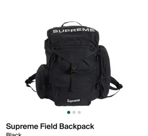 Supreme SS23 Military Field Box Backpack Black - Picture 1 of 12