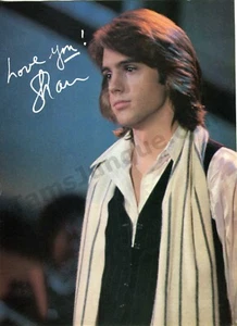 1978 Shaun Cassidy Heartthrob Great PRINT ARTICLE/PHOTO 2 pc Fan Gift! (3532) - Imagen 1 de 2