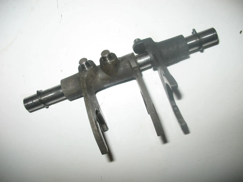 GEAR SHIFT DRUM FORKS 1973 OSSA MAR MICK ANDREWS REPLICA 250 TRIALS 72 73 74 - Image 1 of 4