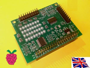Rs-Pi I2C 23017 x2 32 bit ALLZWECKEINGABE/-AUSGABE IO IO Brett für Himbeeren pi - Picture 1 of 3