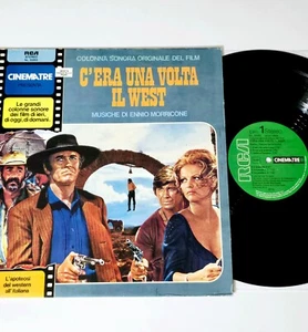 ENNIO MORRICONE C'ERA UNA VOLTA IL WEST SOUNDTRACK LP OST SCORE CINEMATRE VINYL - Picture 1 of 23
