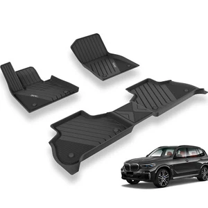 3W Floor Mats For BMW X5 2019-2025 TPE All Weather Custom Fit Waterproof Liners - Picture 1 of 7