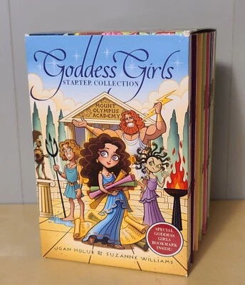 Goddess Girls Starter Collection Boxed Set Volumes 1-7 (Missing #8) Joan Holub Foto 1 de 3