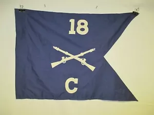 flag1327 WW 2 US Army Infantry Guide on 18th Regiment Company C IR42F - Picture 1 of 3