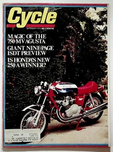 Cycle Magazine Sep 1973 MV Agusta 750 Honda MT250 ISDT Preview Indian - Picture 1 of 2