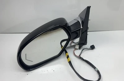 ✅ Espejo retrovisor puerta izquierda Cadillac Escalade 2009-2014 cristal negro OEM 752389 AB Foto 1 de 4