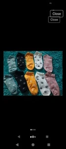 10 Pairs Of Fashion Socks, One Size - Picture 1 of 3