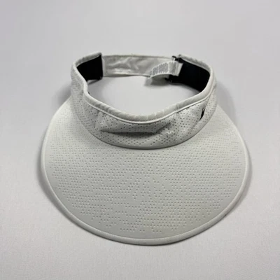 Nike Sun Hat Visor Strap Back White Athletic Golf Adjustable One Size Womens - Image 1 of 4