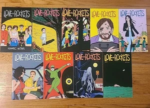 Love And Rockets Vol 2 Fantagraphics 9 Hefte Lot Hernandez 1 2 3 4 5 7 8 9 13 - Bild 1 von 2