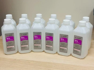 Vi-Jon's Swan 91% изопропиловый спирт дезинфицирующее средство первой помощи, 16 унций (12 УПАКОВОК) - Изображение 1 из 3