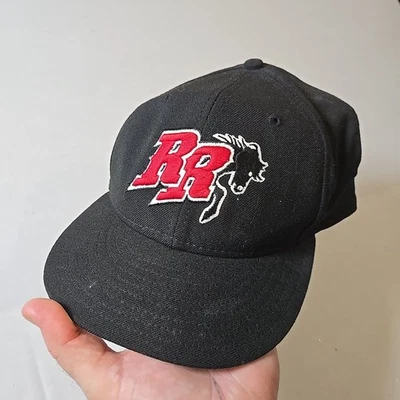 Frisco Rough Riders New Era 59Fifty Fitted Black Minor League Baseball Cap 7 3/4 - Image 1 of 4