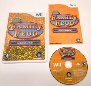 Family Feud: Decades (Nintendo Wii, 2010) Complete Game CIB - Tested - Picture 1 of 2