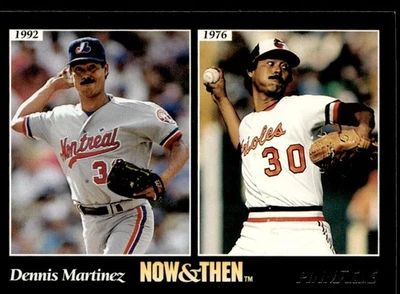 1993 Pinnacle Dennis Martinez Montreal Expos/Baltimore Orioles #291 - Image 1 of 2
