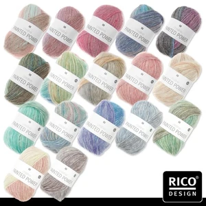 Rico Design 100 g Creative Painted Power Wolle Stricken Häkeln 17 Farben - Picture 1 of 43