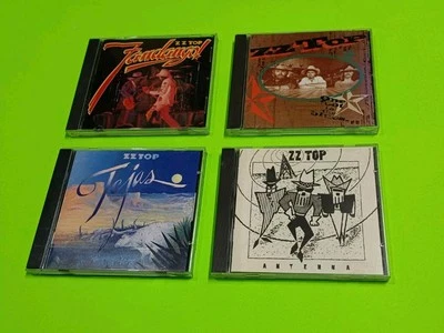 ZZ Top CD LOT Antenna (Promo Marketing), Fandango, Tejas, One Foot In The Blues - Image 1 of 4