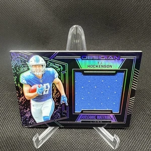 Parche de novato Panini Obsidian TJ Hockenson 2019/75 #VM-37 - Imagen 1 de 2