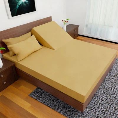 Lençol TOP Split King Royal Collection 1900 algodão egípcio bambu qualidade... - Imagem 1 de 4