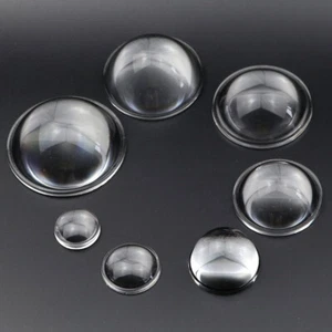 5PCS Plano Convex Condenser Lens Optical Focal Length LED Optics Glass 20 40mm - Picture 1 of 3