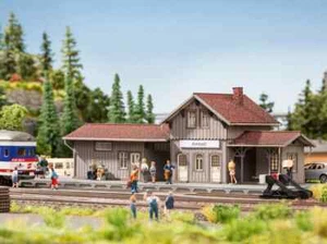 Estación de tren NOCH 66001 "Amtzell" calibre 1:87 H0 # NUEVO en EMBALAJE ORIGINAL # - Imagen 1 de 5