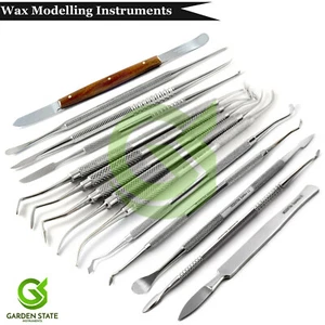 Dental Lab Technician Kit Sculpting Teeth Wax Carving Carvers Modelling Tools - Picture 1 of 10