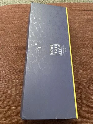 USpicy Hair Straightener Brush with FREE Heat Resistant Glove Hair Straightening - Image 1 of 3