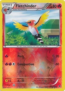 Fletchinder 9/119 XY Phantom Forces REVERSE HOLO PERFECT MINT! Pokemon  - Bild 1 von 1