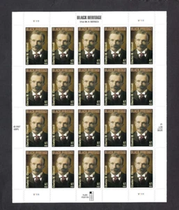 US Scott# 4222 2008 41c Booklet Pane of 20 Black Heritage V1111 UL MNH VF - Picture 1 of 2