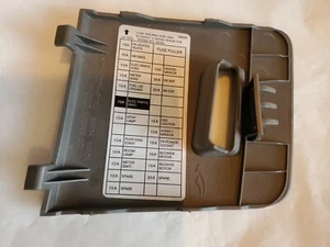 2008 INFINITI EX35 Fuse Door Cover OEM Grey - Picture 1 of 4