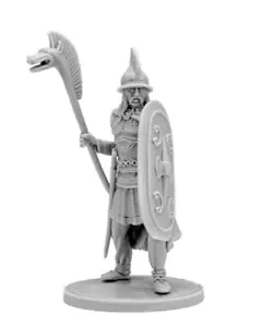Galic Warrior con Carnyx Sin PINTAR Modelo Kit Sin Montar 40mm 1/43 - Imagen 1 de 1