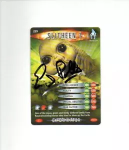 Doctor Who Trading Card Battles in Time #229 signiert von ERIC POTTS - Bild 1 von 1