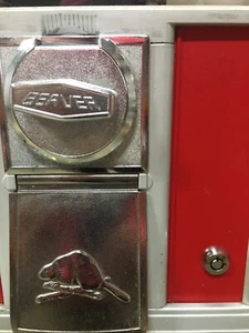 Cerradura frontal y llave para máquina Northern Beaver 2" puerta caja de monedas - Imagen 1 de 4