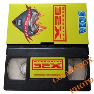 SEGA MegaDrive 32X heart of the system vhs pub mega cd sonic doom Video Cassette - Picture 1 of 4