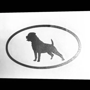 Rottweiler Vinyl Decal-Multiple Sizes & Colors - Picture 1 of 5