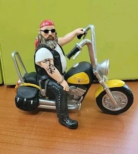 Biker THE HOG by Car COUTURE with Original Sticker And Box - Picture 1 of 13
