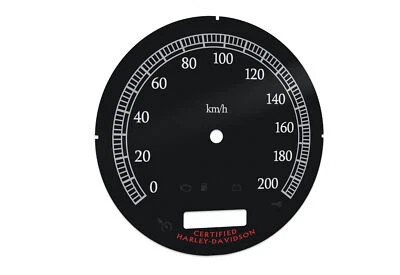 Harley-Davidson Road King - Speedometer dials MPH to KM/H Gauges - Image 1 of 4