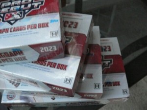 2023 Topps Pro Debut Baseball Hobby FOUR (4) Box LOT - 4 autographs/box