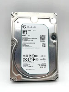 ST8000NM0055 Seagate Exos 7E8 8TB Enterprise SATA 3.5" 256M Hard Drive - Picture 1 of 2