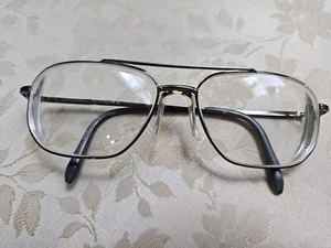 Stetson 0520 Gunmetal Mens Aviator Eyeglasses Eye Glasses Frames Excellent! - Picture 1 of 11