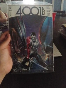 LOOTCRATE VALIANT 4001 AD #1 variante de cómic caja de botín exclusiva julio 2016 - Imagen 1 de 1