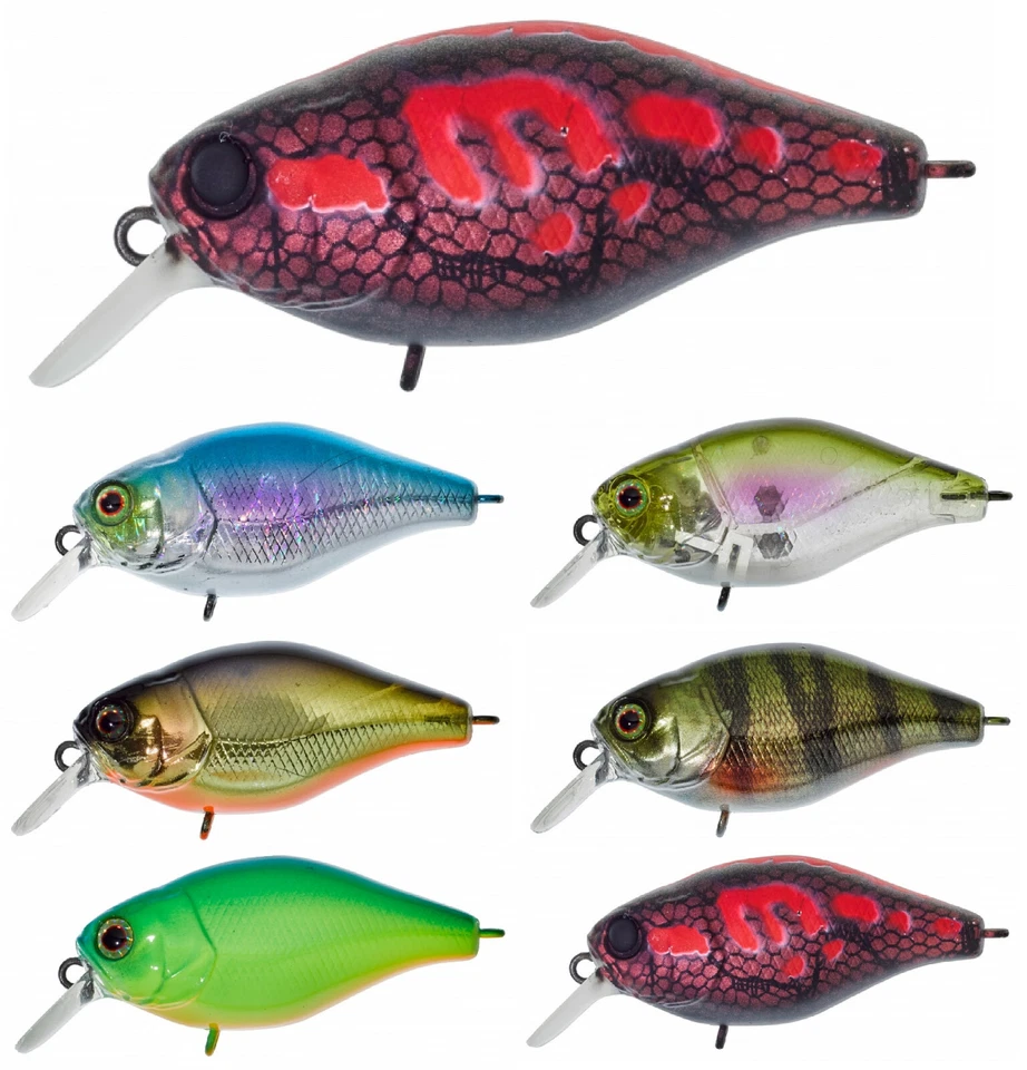Illex Cherry 10CC 50mm / 9,5g Floating Jackall Lake Police Crankbait Wobbler - Bild 1 von 1