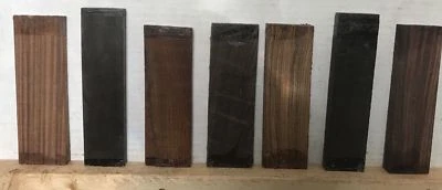 EXOTIC WOOD ZONE Multi Species Guitar Bridge Blank Luthier Tonewood- Free US Shipping