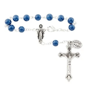 Miraculous Mary Auto Rosenkranz (P1196) NEU in Geschenktüte - 6 5/8" lang - - Bild 1 von 4
