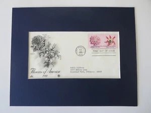 Honoring Garden Flowers - The Dahlia & Lily  & First Day Cover of their Stamps - Picture 1 of 1
