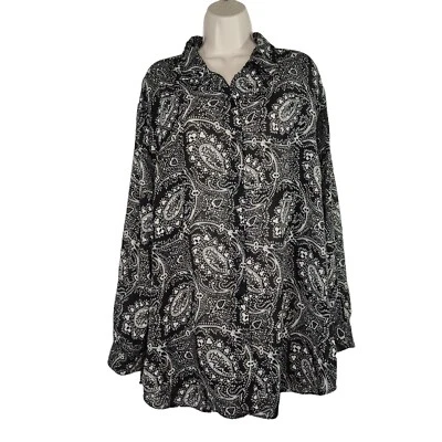 Top De Colección Diane Von Furstenberg Negro Cachemira Abotonada Mujer Talla 1X 2X DEFECTUOSO  Foto 1 de 4