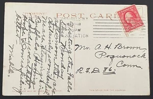 Niagara Falls, New York Post Card mailed June 17, 1918 to Poquonock, CT - NY - Picture 1 of 2