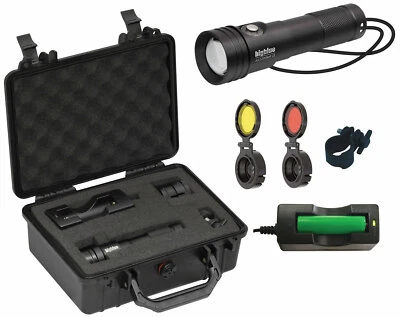 Luz de haz ancho BigBlue PC-AL1300WP 1300 lúmenes con estuche rígido Foto 1 de 4