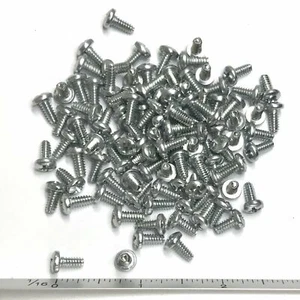 (PKG of 100) 6-32 x 5/16" Thread Forming Screw, Taptite Style, Phil Pan Steel Zn - Picture 1 of 2