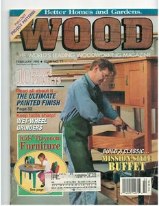 Better Homes & Garden Wood Magazine : February 1995 : Issue # 77 {1062} - Picture 1 of 1
