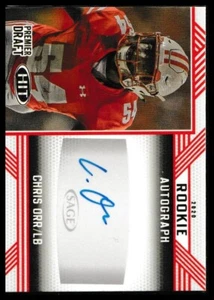 2020 SAGE HIT #A75 Chris Orr Rookie Autographs Red - Picture 1 of 2